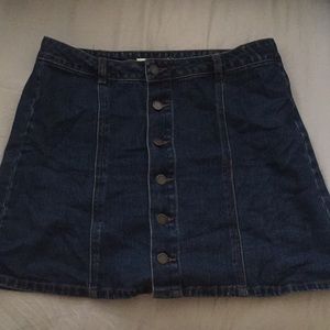 Denim skirt